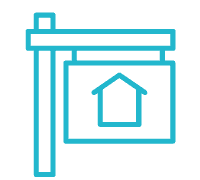 income property investment logo for sale sign