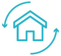 house flipping logo for tilt property group