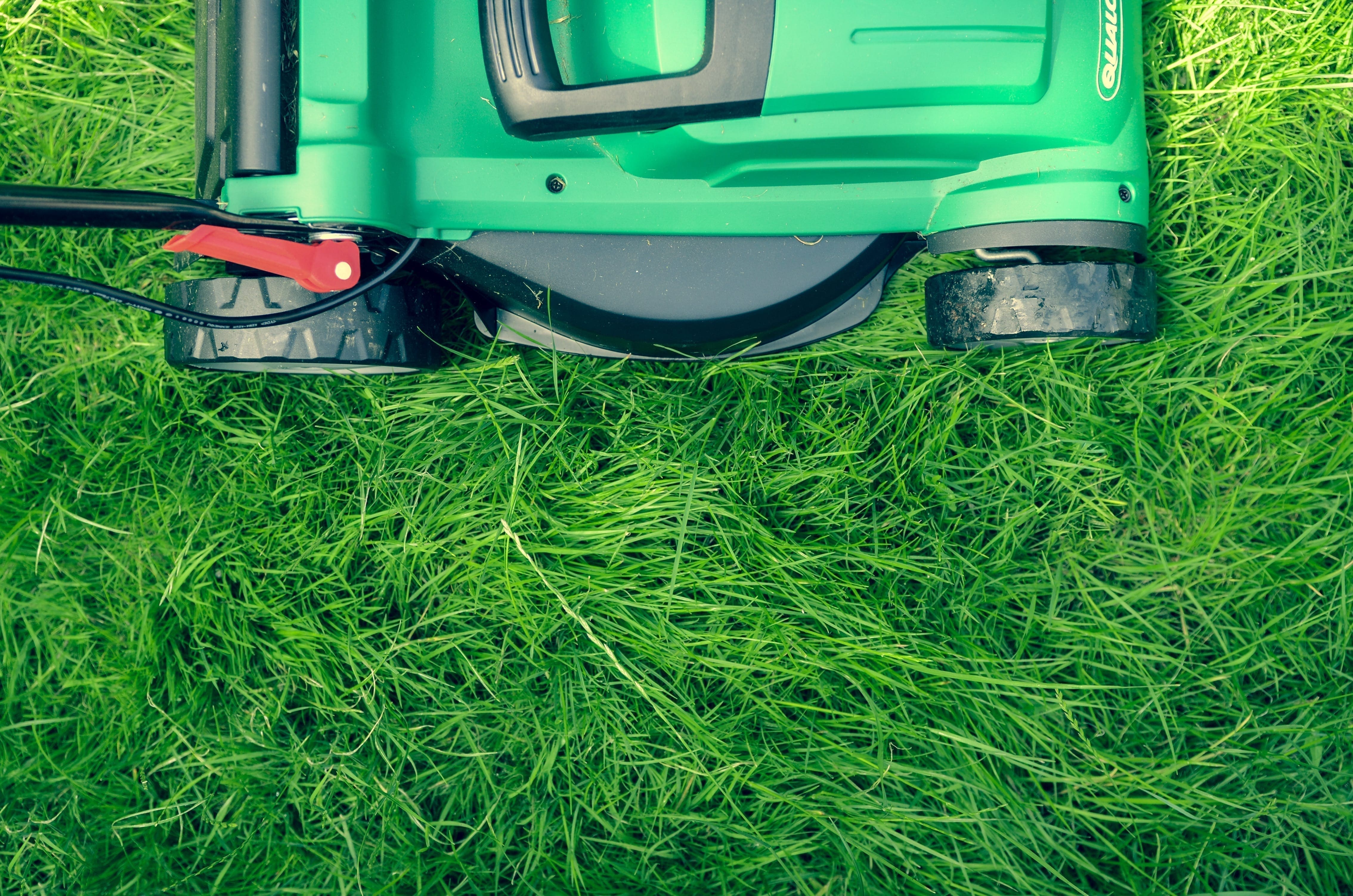 damage deposit mowing lawn